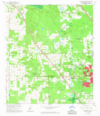 1966 Map of Gainesville West, Alachua County, FL — High-Res | Pastmaps
